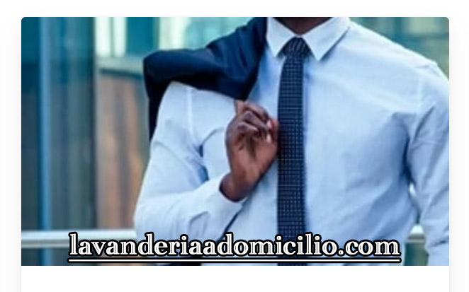 lavanderia para trajes formales a domicilio cdmx